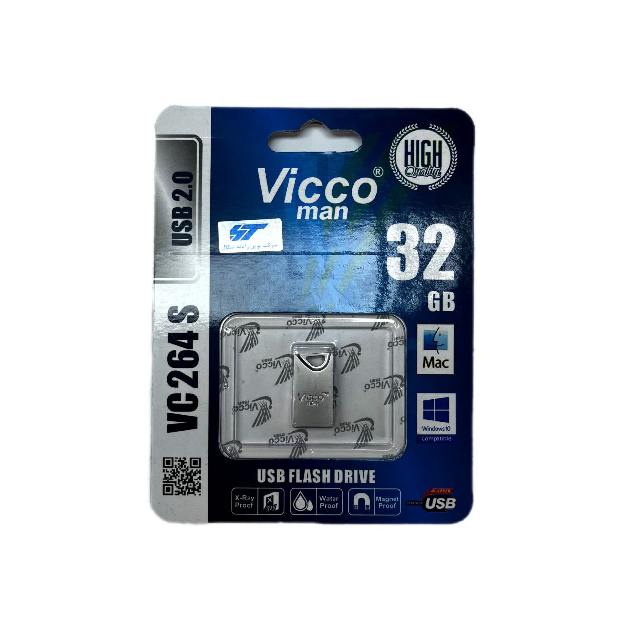 فلش مموری vicco ظرفیت ۳۲ گیگ vc264s