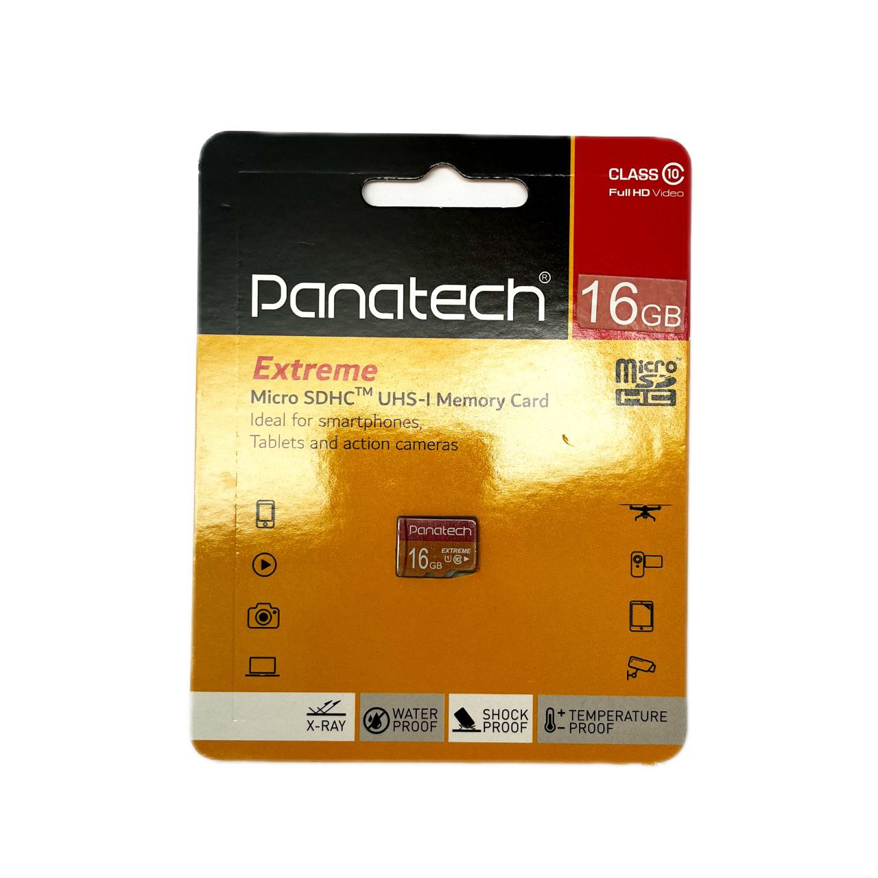 کارت حافظه panatech ظرفیت ۱۶ گیگ x-ray