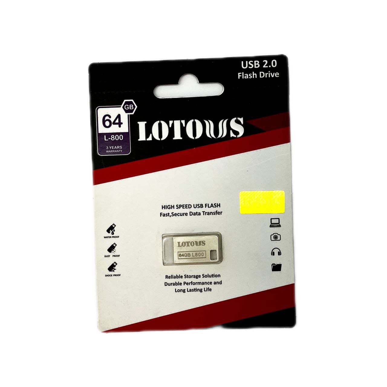 فلش مموری lotous ظرفیت 64 گیگ L-800