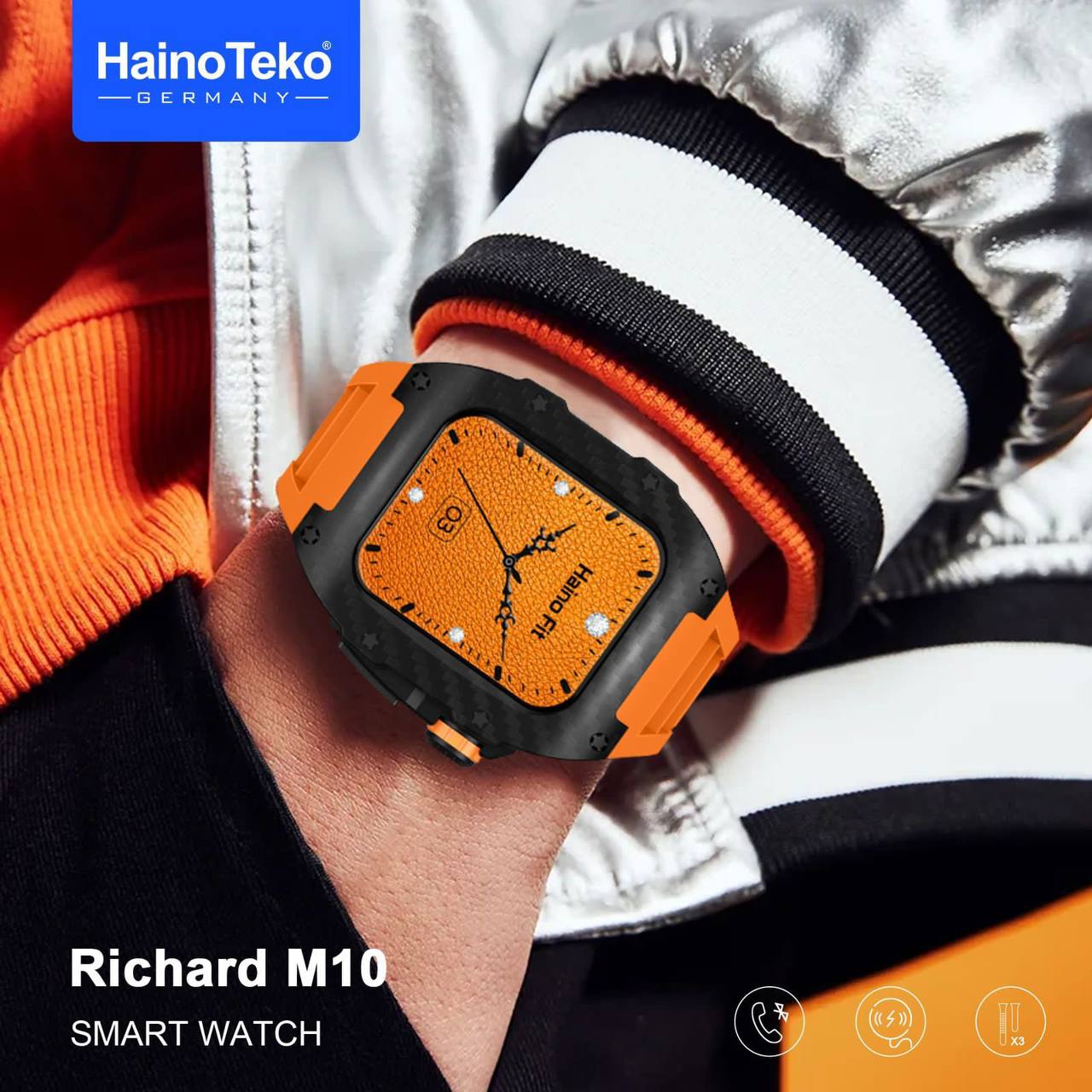 ساعت هوشمند HAINO TEKO مدل RICHARD M10