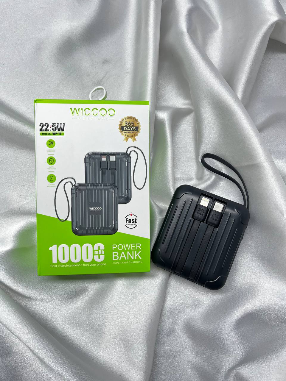 پاور wiccoo 22.5w 10000