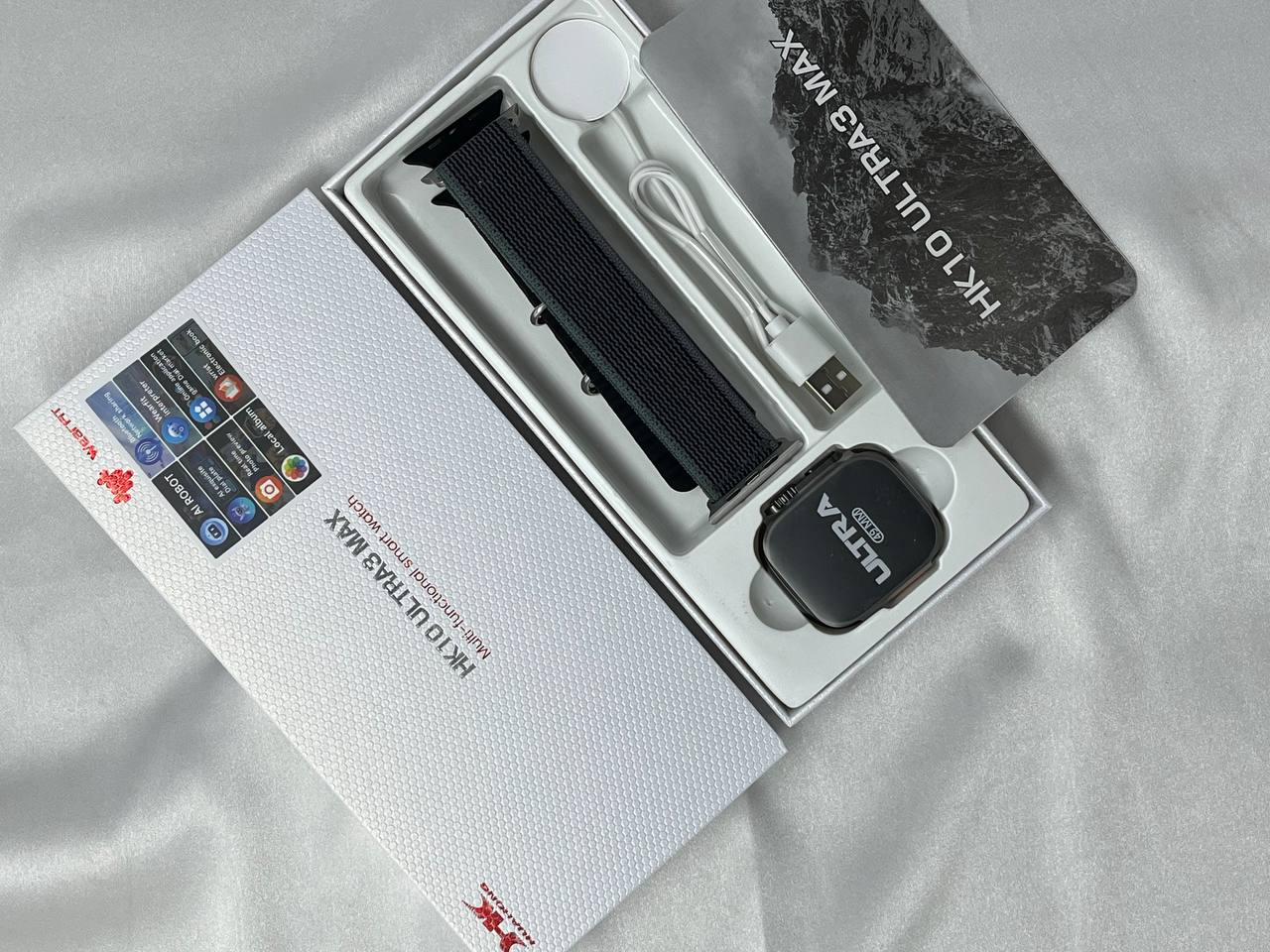 ساعت برند hk 3 ultra max