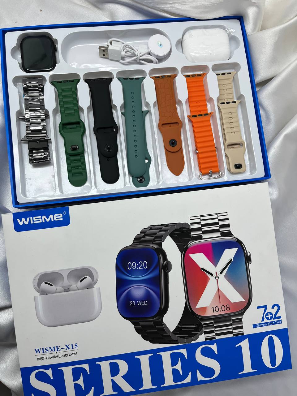 ساعت wisme x15 ایرپاد دار هفت بند