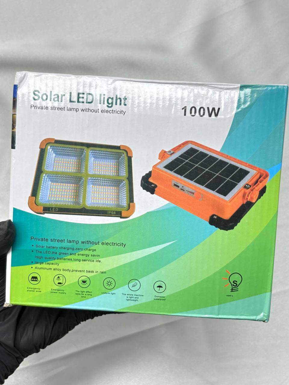 سولار ال ای دی کمپی 100w
