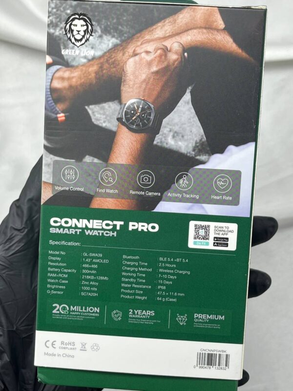 ساعت هوشمند گرین connect pro