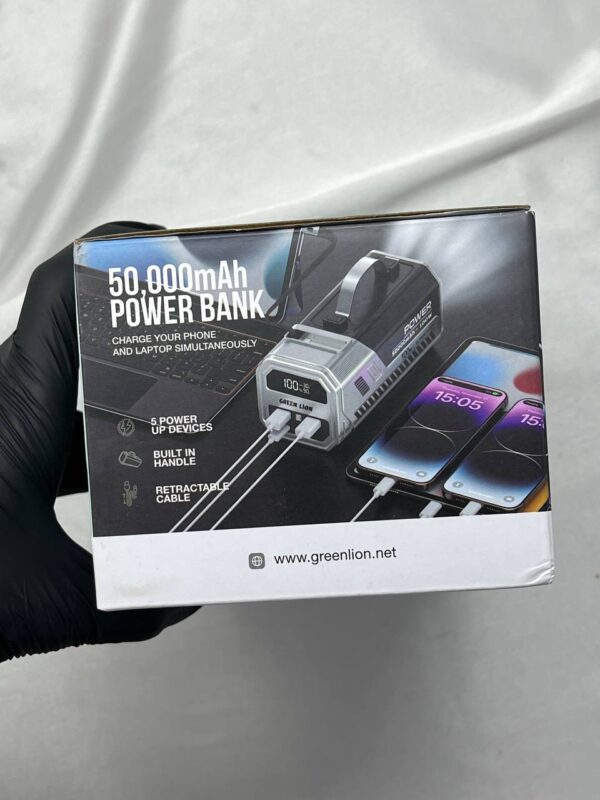 پاوربانک گرین power max 100w