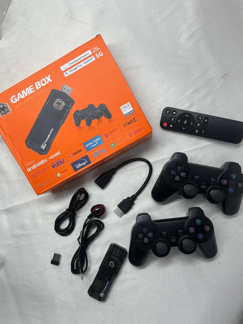گیم استیک و اندروید باکس 8k