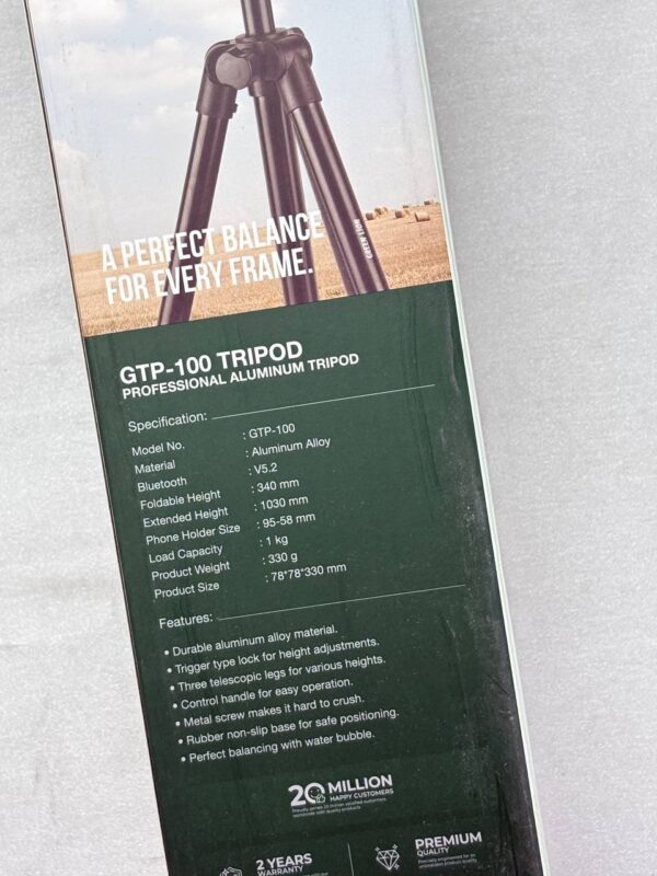 سه پایه گرین gtp100