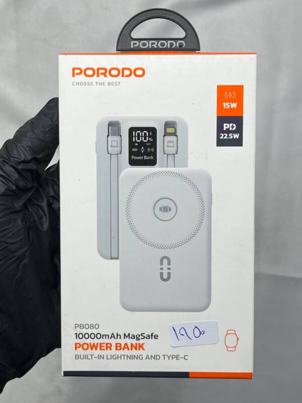 پاوربانک مک سیف پرودو 10 هزار pb080