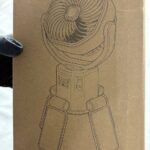 پنکه و چراق اضطراری پاور دار