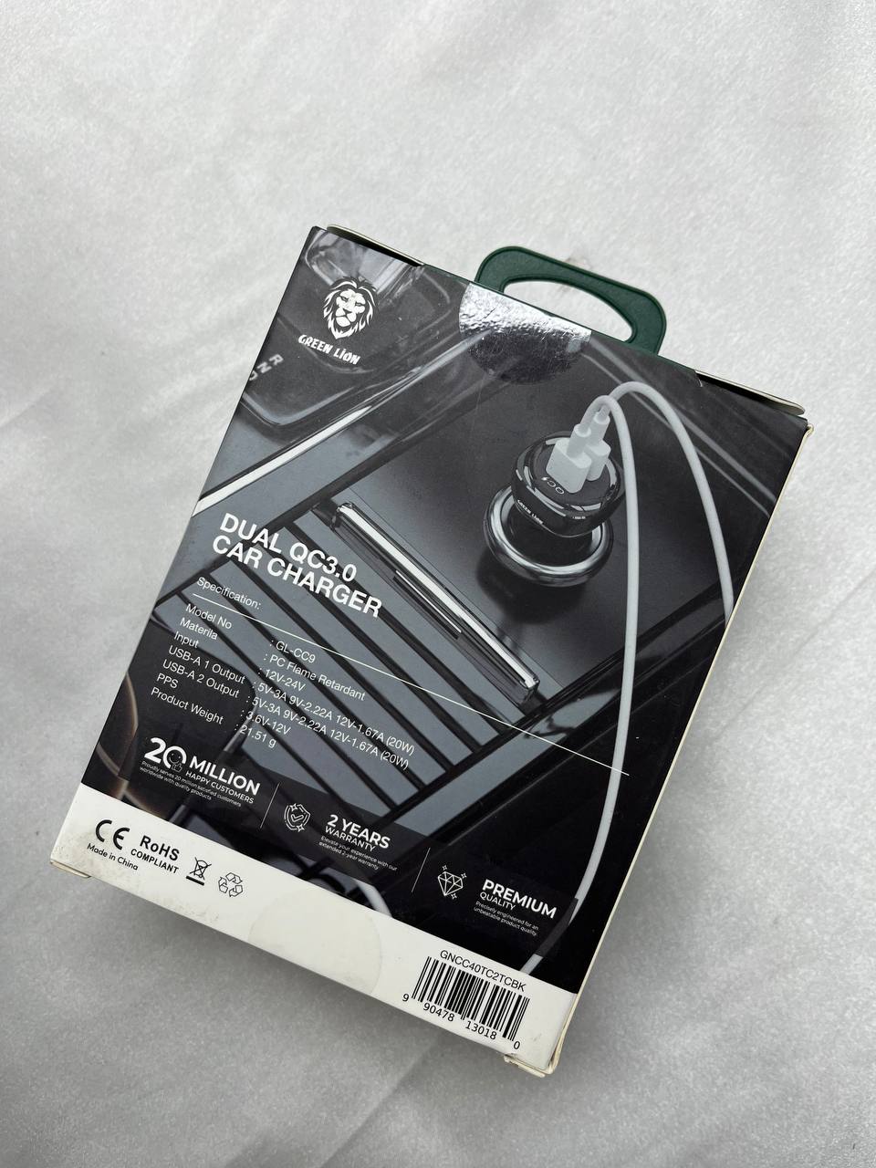 فندکی گرین dual Qc3