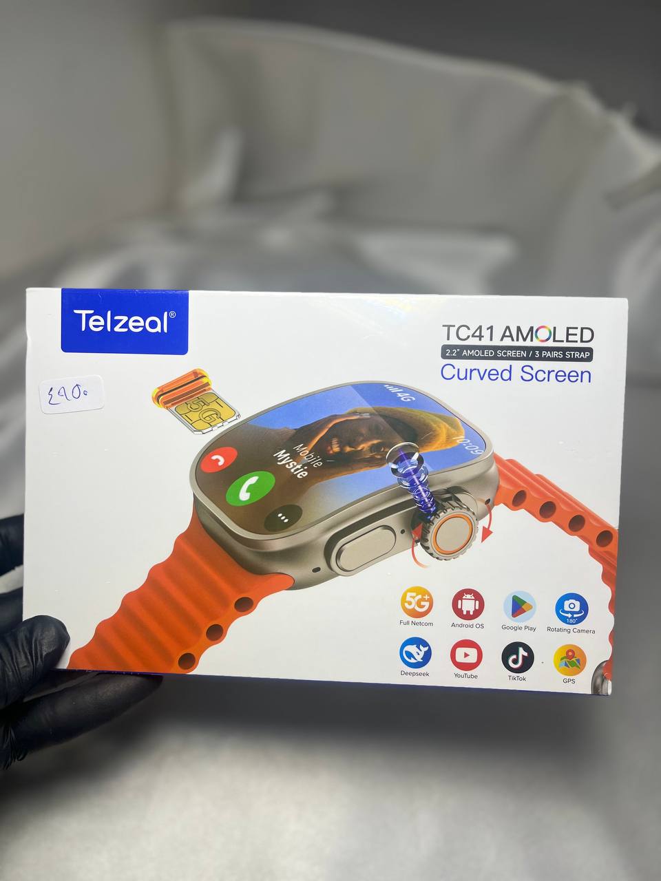 ساعت سیمکارتی tc41 amoled