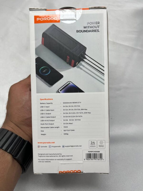 پاوربانک پرودو powerboost50