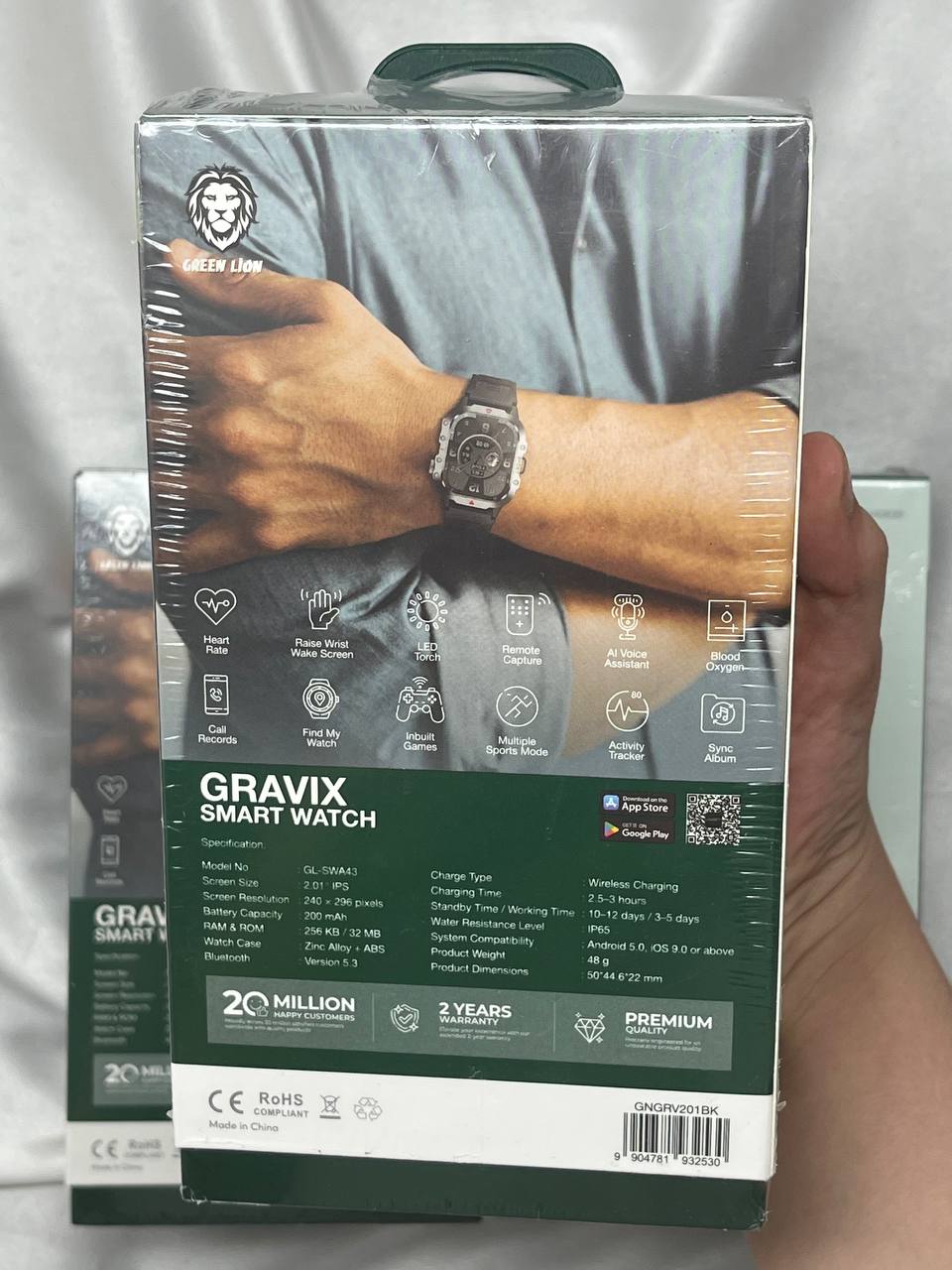 ساعت گرین GRAVIX