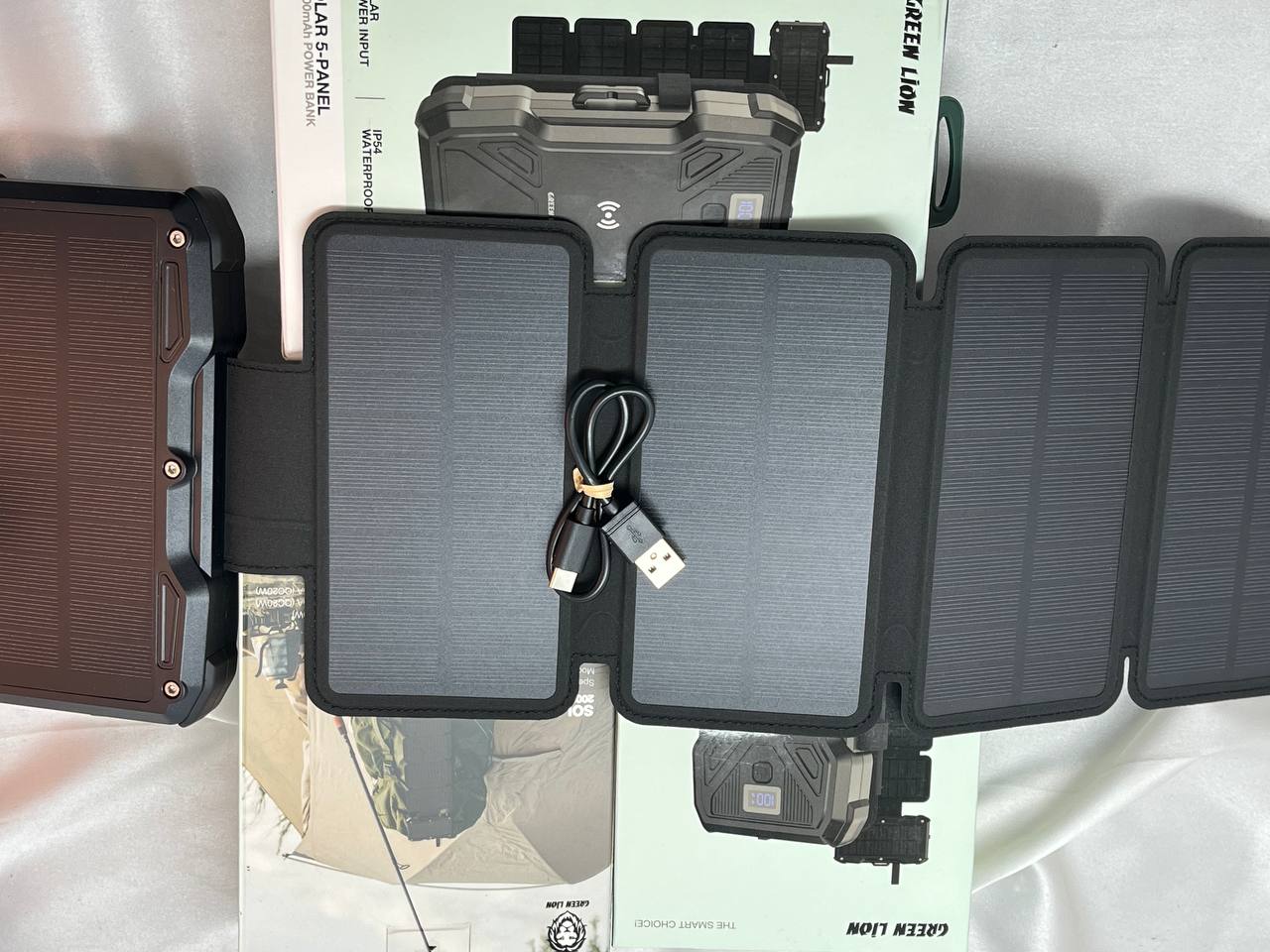 پاوربانک گرین 5panel