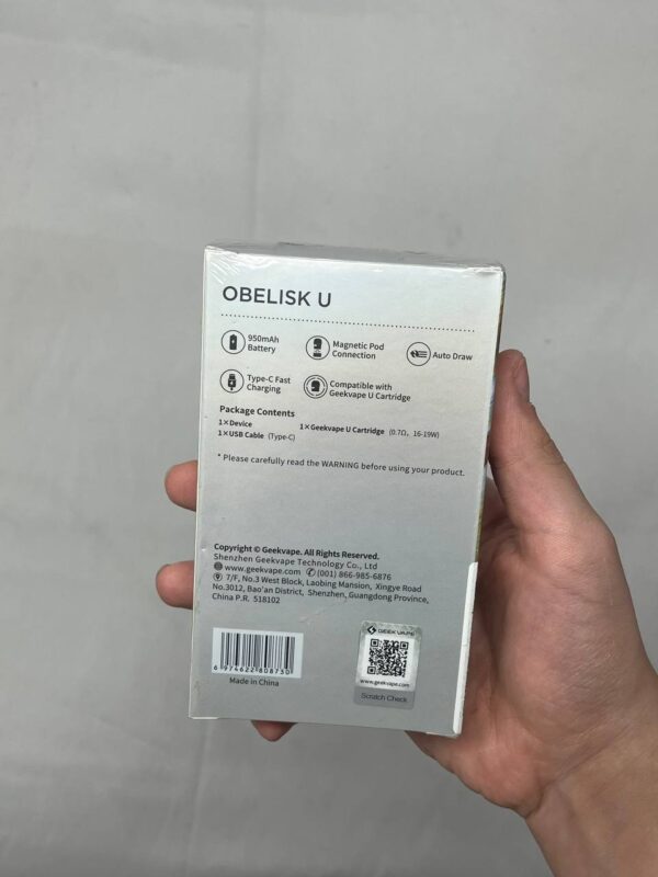 ویپ پاد دائمی obelisk u