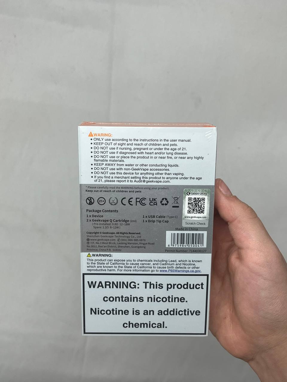 ویپ پاد دائمی AQ KIT