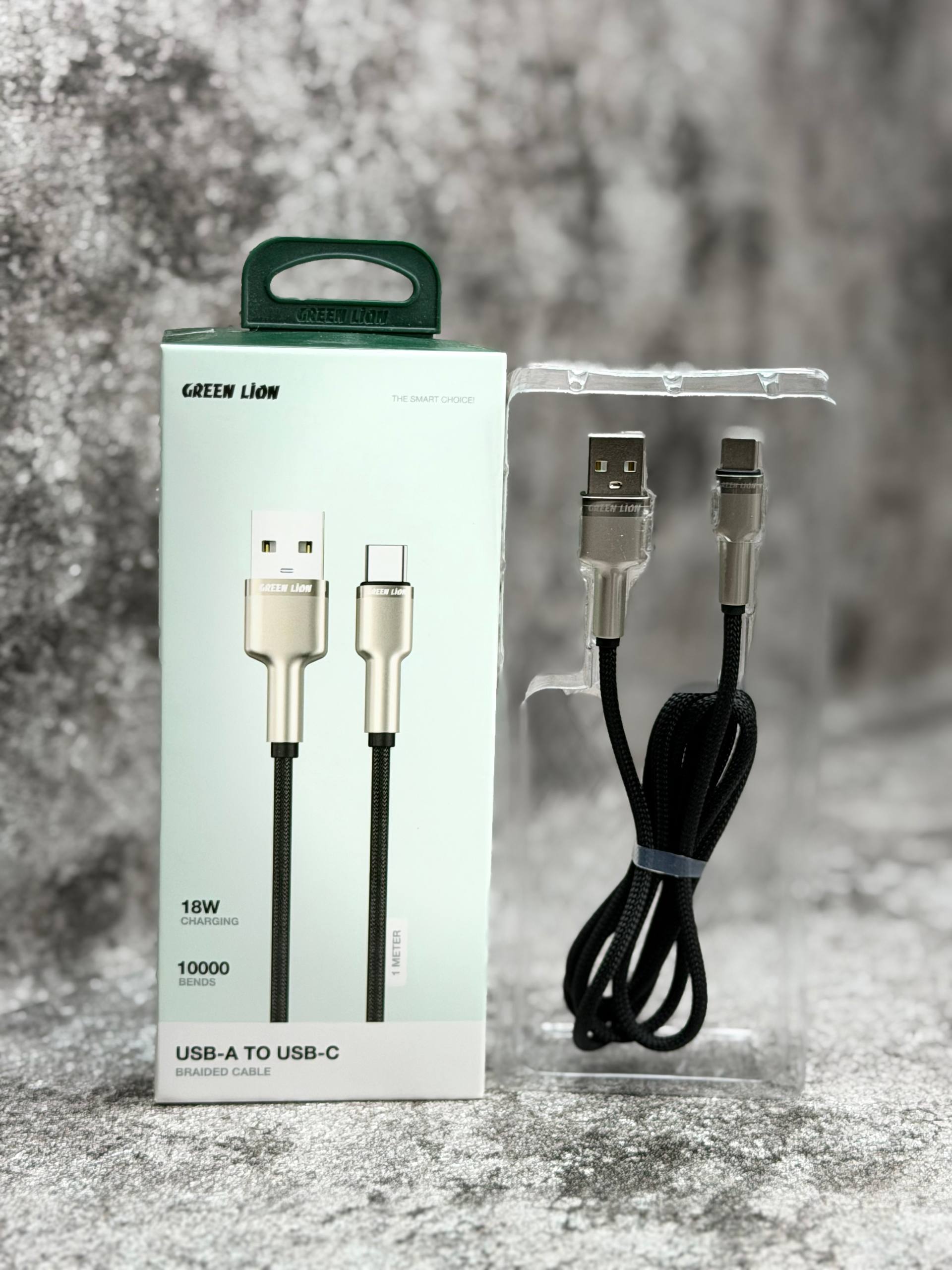 کابل تایپ‌سی گرین 18w