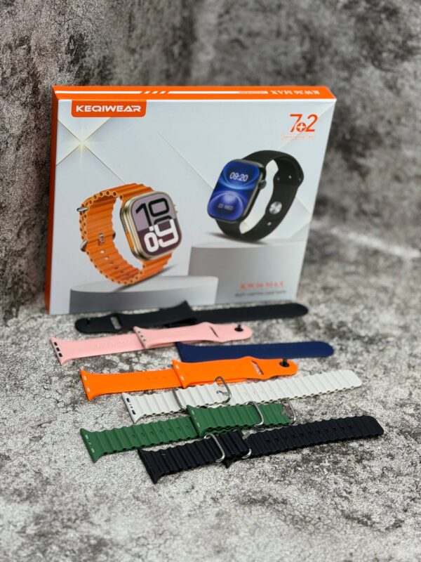 ساعت هوشمند دو تایی kw36