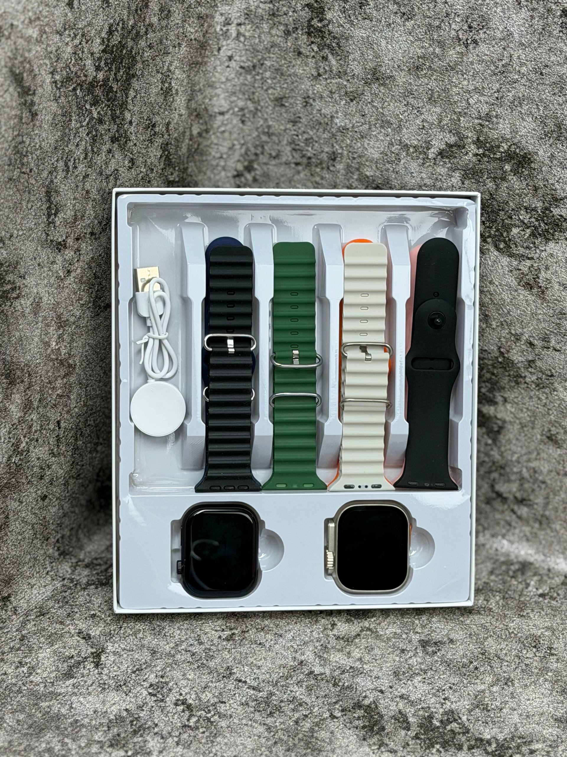 ساعت هوشمند دو تایی kw36