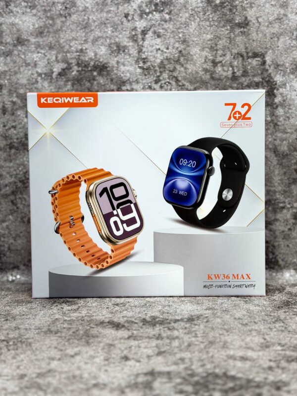 ساعت هوشمند دو تایی kw36