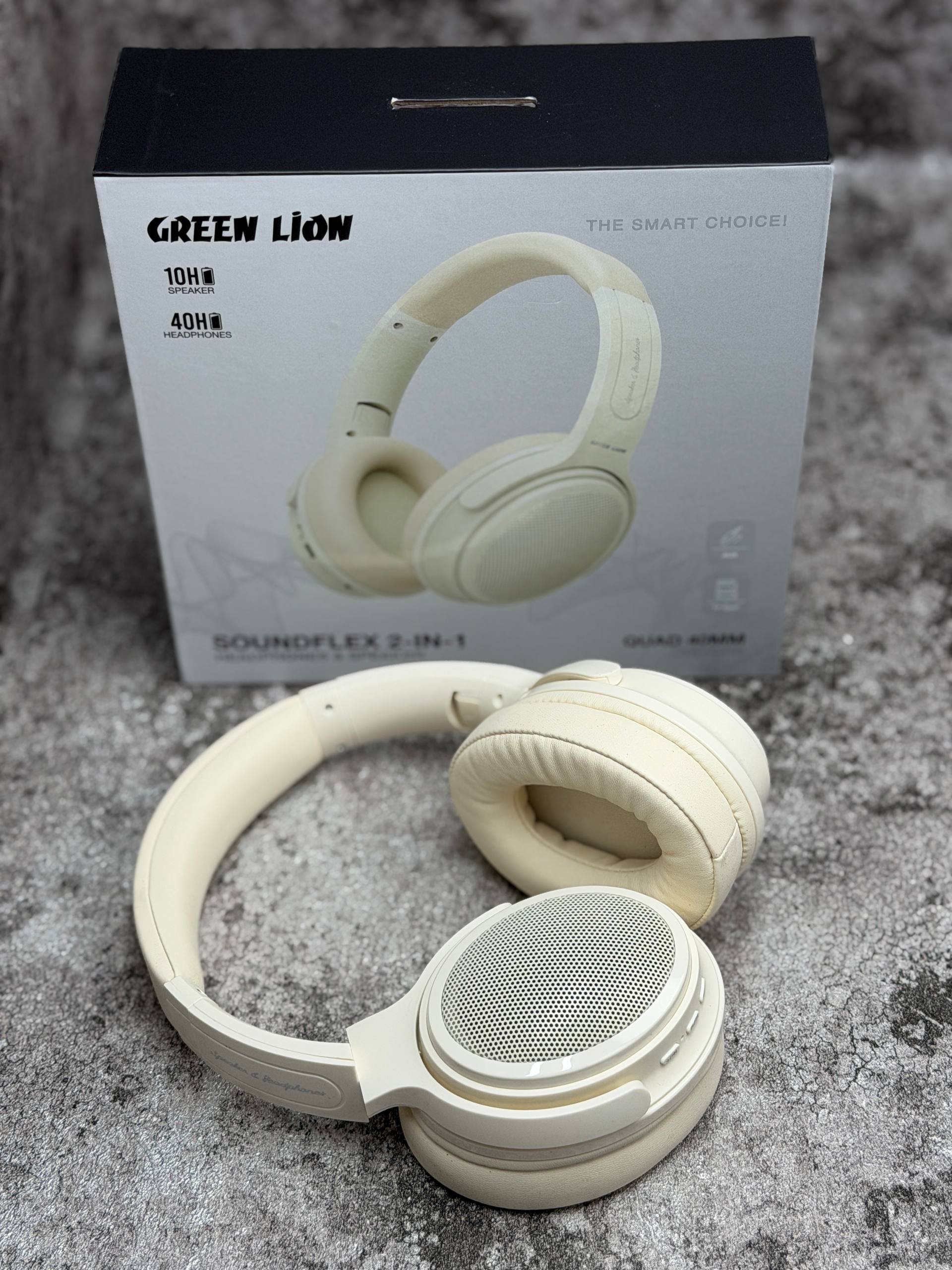 هدفون گرین soundflex 2in1