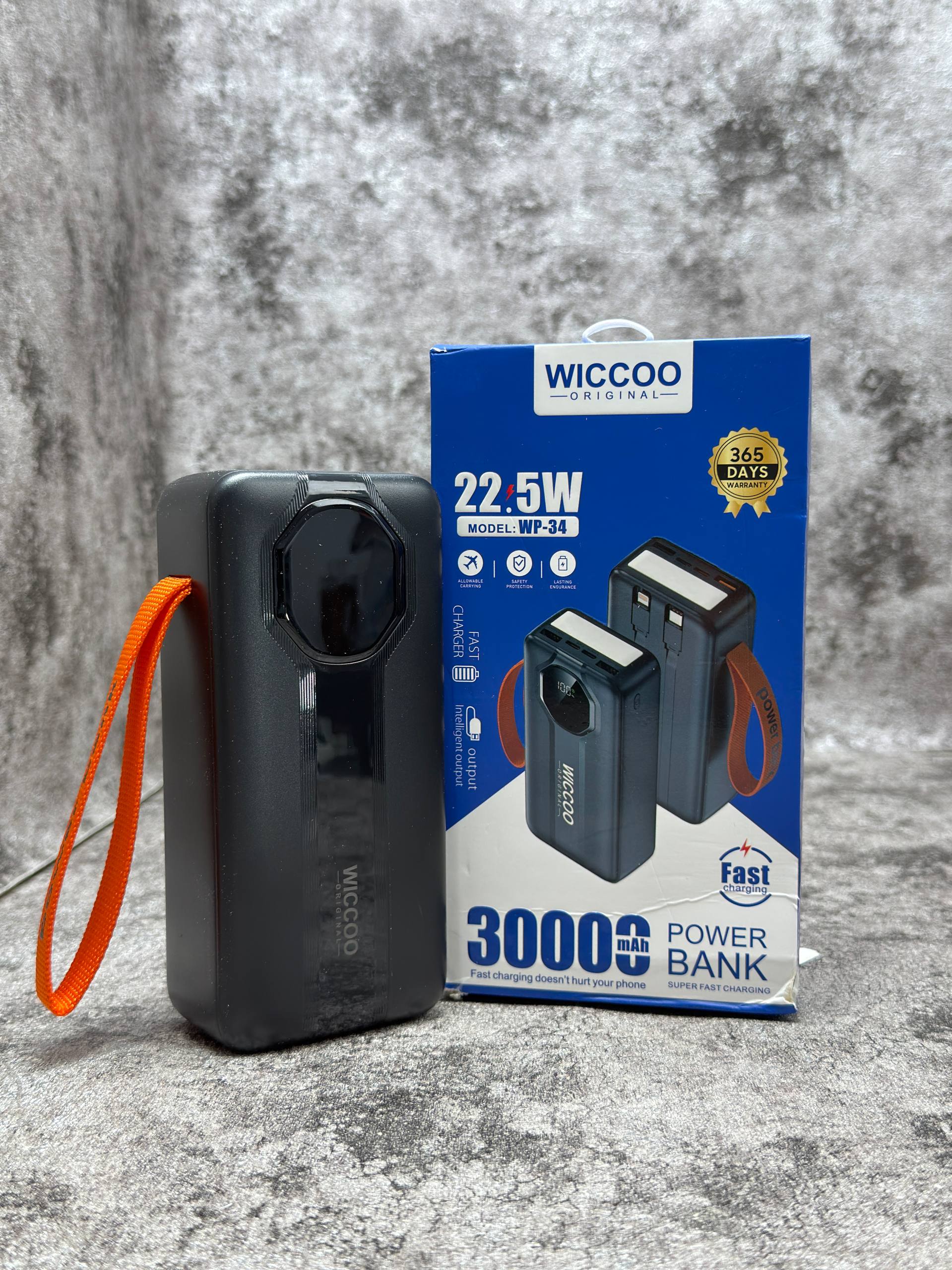 پاوربانک wiccoo مدل wp-34 30k